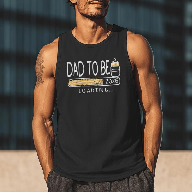 Dad Est 2026 Daddy To Be Promoted To Daddy Soon To Be Dad Men Tank Top