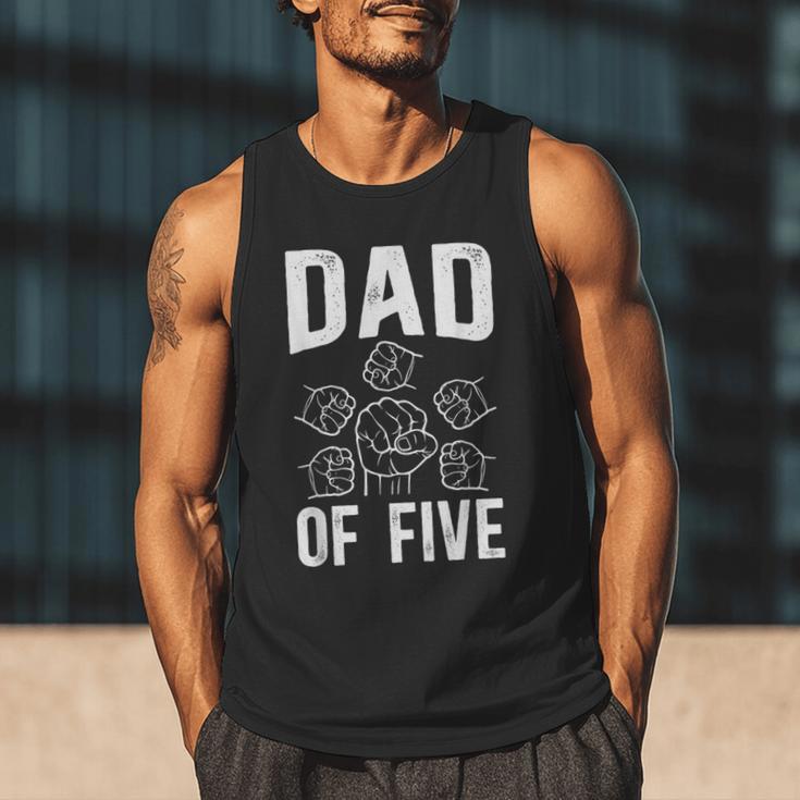 Dad Of Five Father Of 5 Proud Dad Of 5 Father Of Five Men Tank Top Dad Of Five Father Of 5 Proud Dad Of 5 Father Of Five Men Tank Top