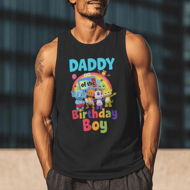 Dad And Mom Daddy Of The Birthday Boy Family Party Decor Men Tank Top