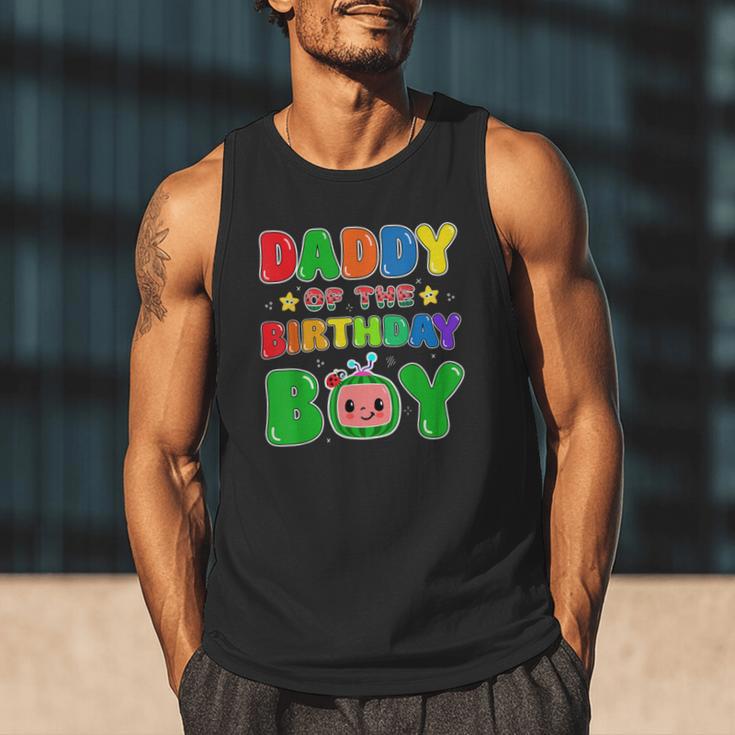 Dad And Mom Daddy Of The Birthday Boy Tee Melon Family Party Men Tank Top Dad And Mom Daddy Of The Birthday Boy Tee Melon Family Party Men Tank Top