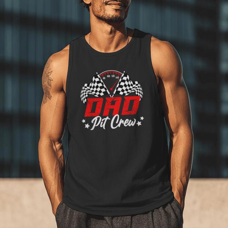 Dad Pit Crew Birthday Party Race Car Lover Racing Family Men Tank Top Dad Pit Crew Birthday Party Race Car Lover Racing Family Men Tank Top