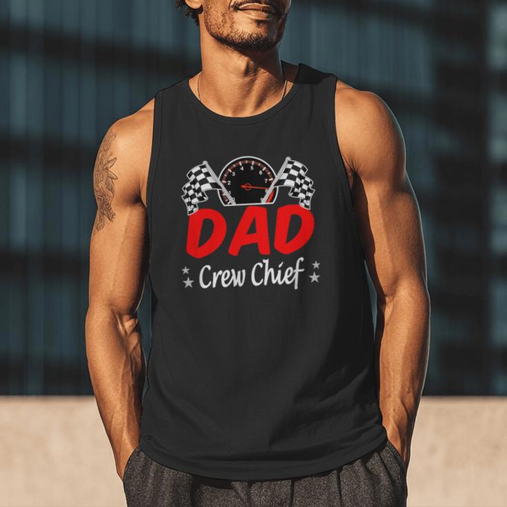 Dad Pit Crew Chief Racing Birthday Childs Party Fun Men Tank Top Dad Pit Crew Chief Racing Birthday Childs Party Fun Men Tank Top
