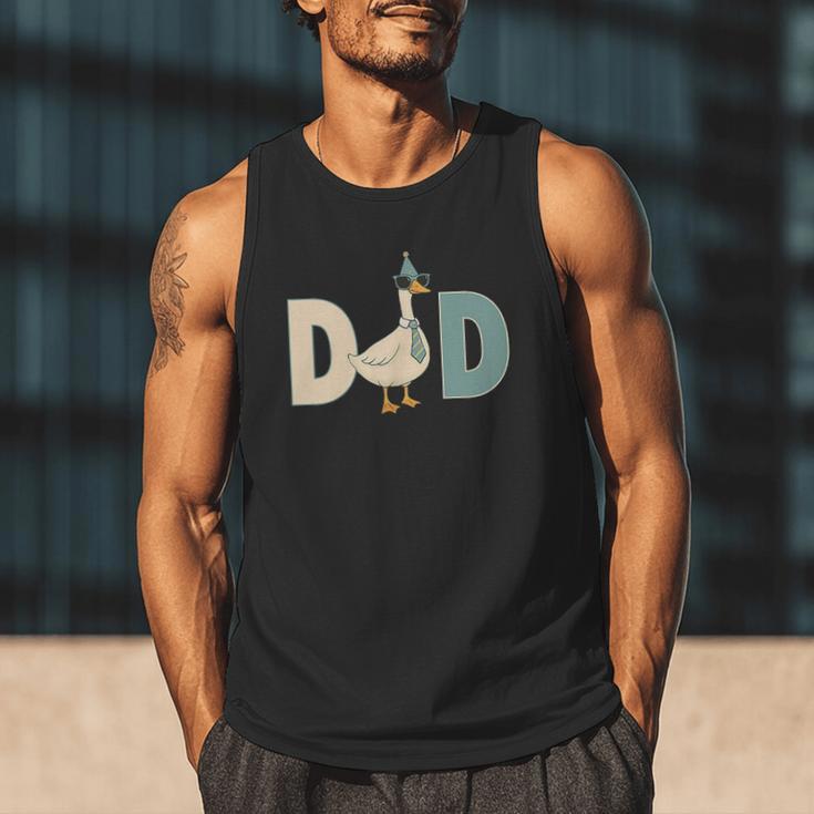 Dad Silly Goose 1st Birthday Family Matching Pocket Men Tank Top