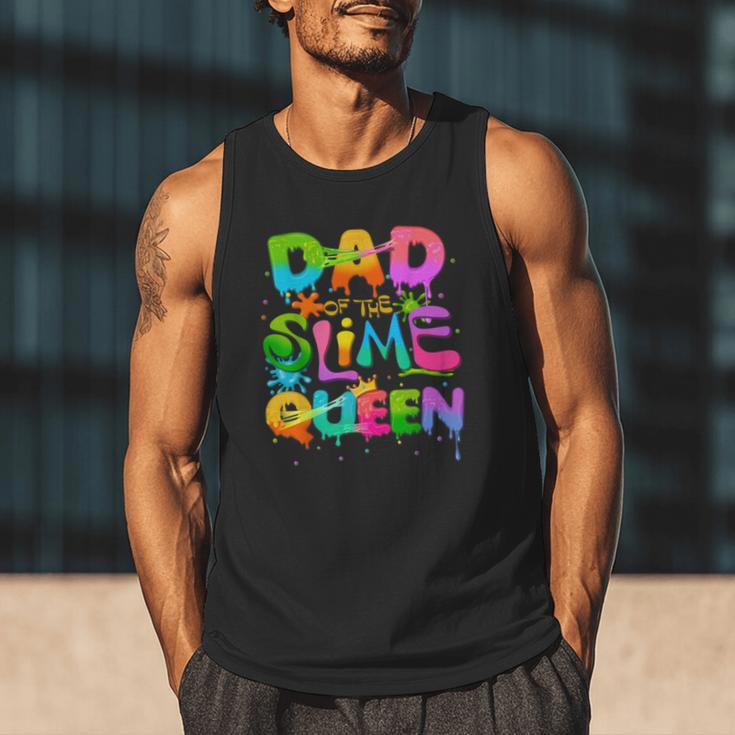 Dad Of The Slime Queen Birthday Family Matching Party Men Tank Top Dad Of The Slime Queen Birthday Family Matching Party Men Tank Top