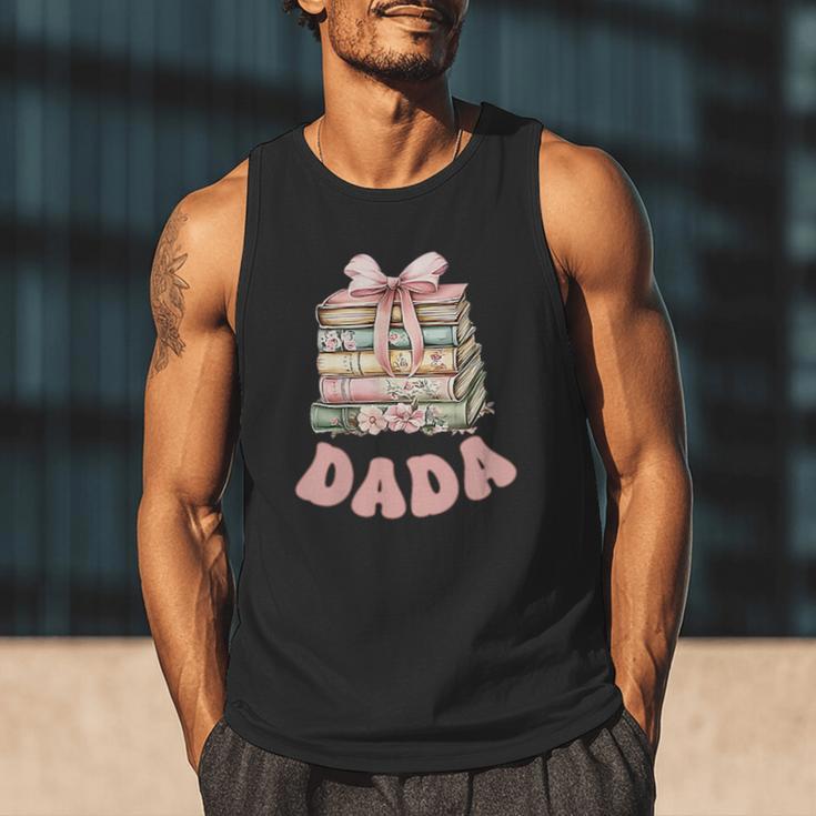 Dada Book First Chapter Birthday Family Matching Party Men Tank Top Dada Book First Chapter Birthday Family Matching Party Men Tank Top
