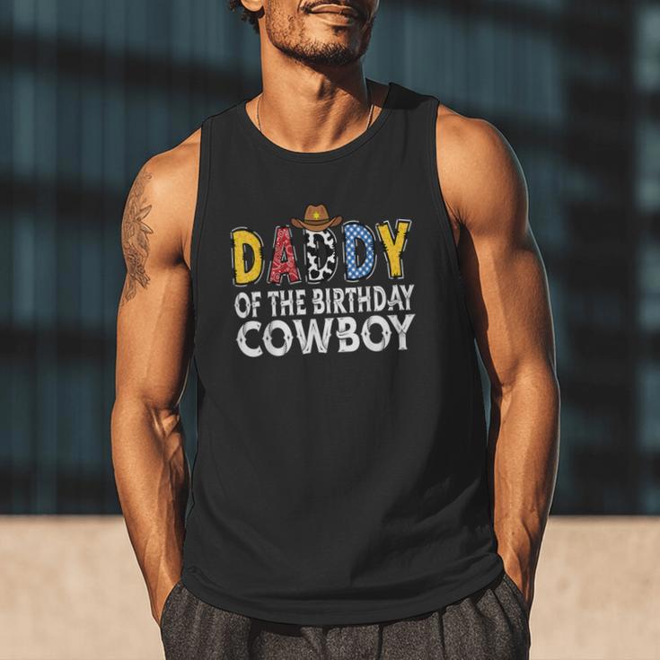 Daddy 1st Birthday Cowboy Western Daddy Birthday Boy Men Tank Top Daddy 1st Birthday Cowboy Western Daddy Birthday Boy Men Tank Top