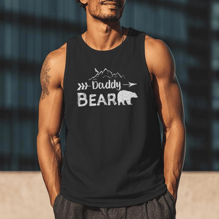 Daddy Bear Shirt Matching Family Mama Papa Bear Camping Men Tank Top
