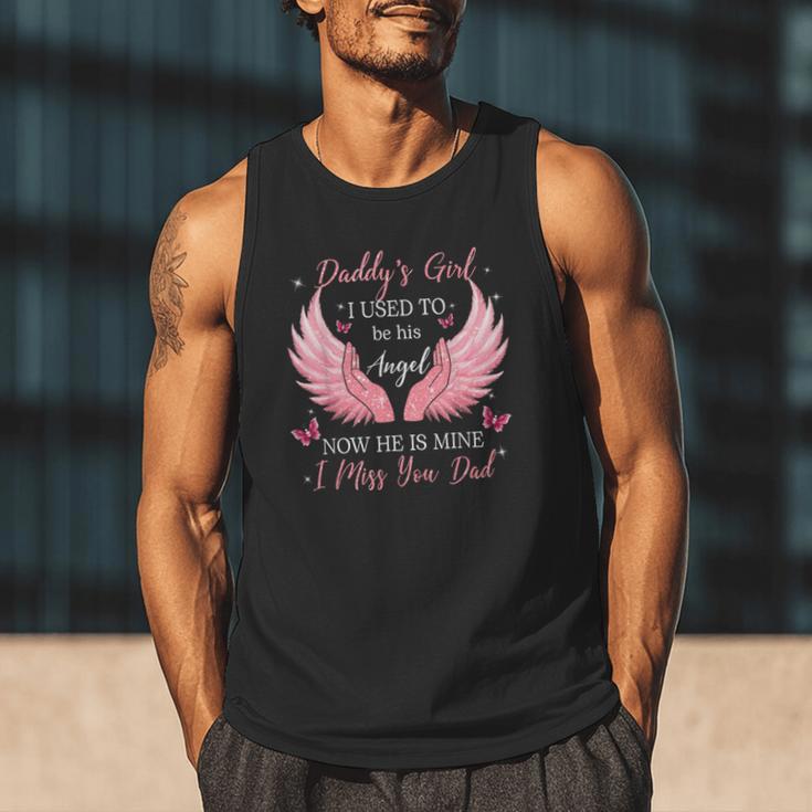 Daddy Girl I Used To Be His Angel Now He Is Mine Men Tank Top