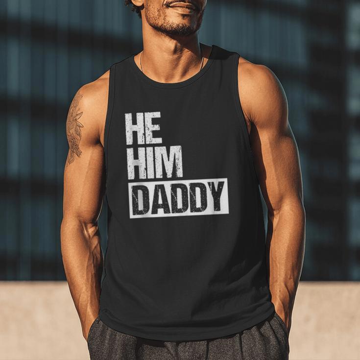 Daddy Lover Valentine Quote He Him Daddy Men Tank Top