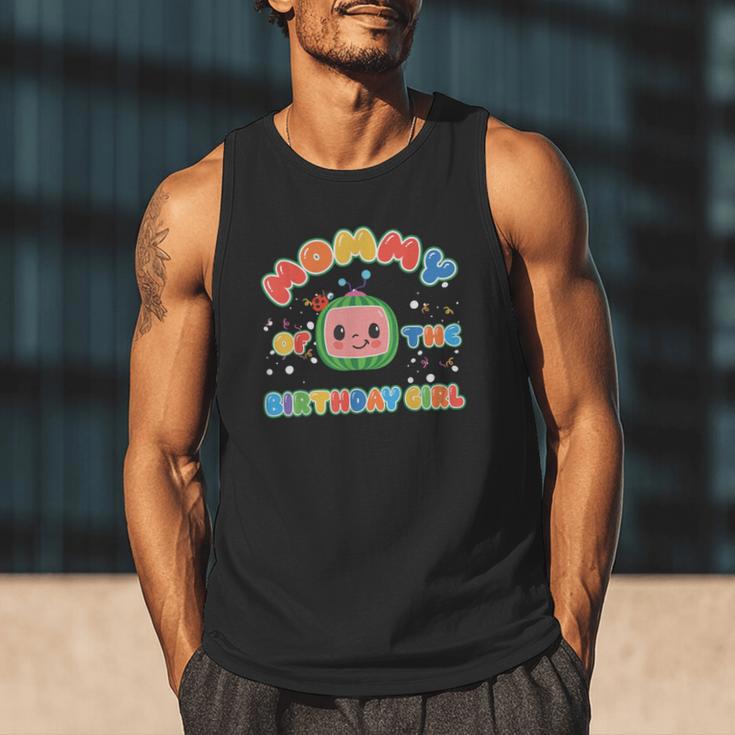Daddy Mommy Of The Birthday Girl Melon Family Matching Men Tank Top Daddy Mommy Of The Birthday Girl Melon Family Matching Men Tank Top