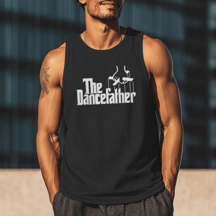 The Dancefather Dance Dad Dancer Dancing Father Men Men Tank Top