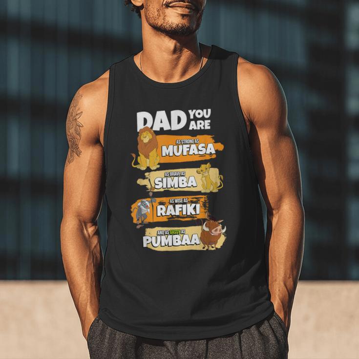 Disney The Lion King Dad You Are Word Stack Men Tank Top Disney The Lion King Dad You Are Word Stack Men Tank Top