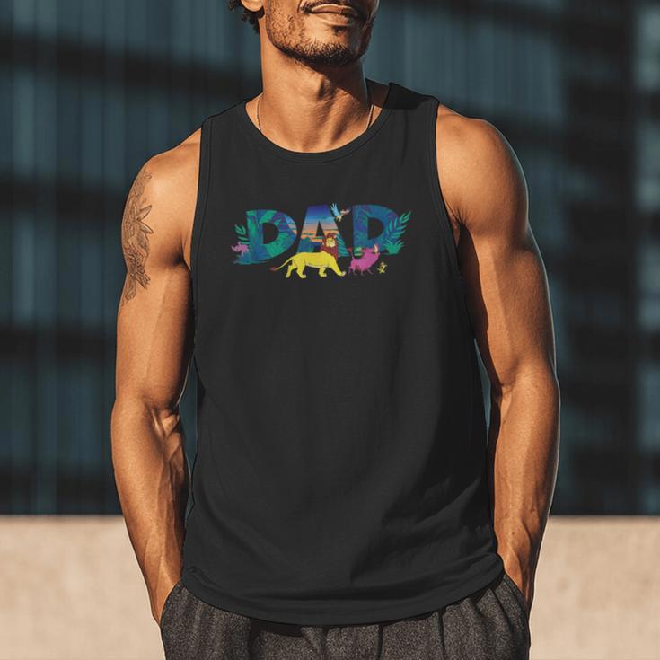Disney The Lion King Simba & Pals Dad Father's Day Birthday Men Tank Top