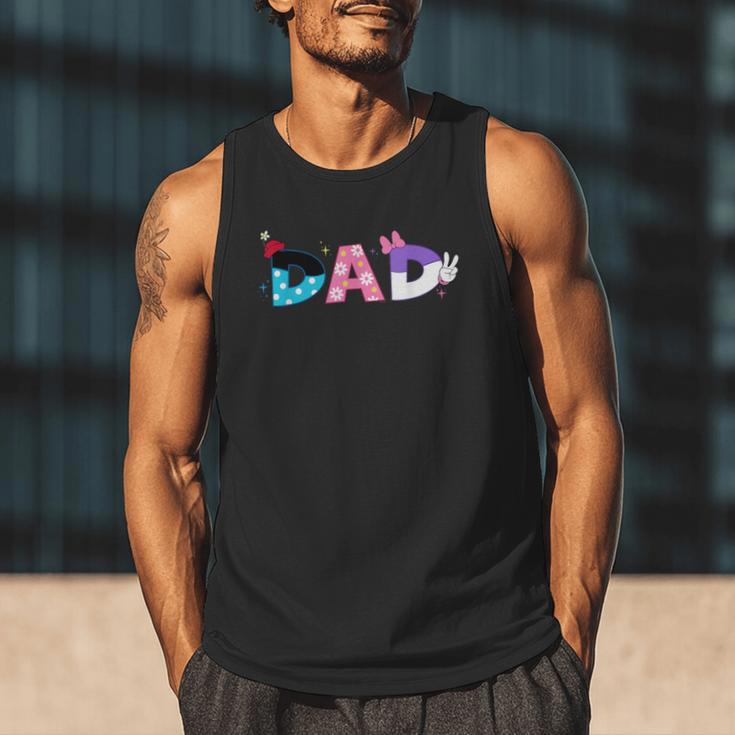 Disney Minnie Mouse And Daisy Duck Dad Father's Day Birthday Men Tank Top Disney Minnie Mouse And Daisy Duck Dad Father's Day Birthday Men Tank Top