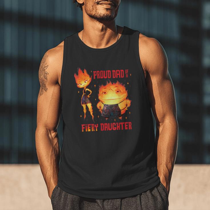 Disney And Pixar’s Elemental Proud Dad Of a Fiery Daughter Men Tank Top Disney And Pixar’s Elemental Proud Dad Of a Fiery Daughter Men Tank Top