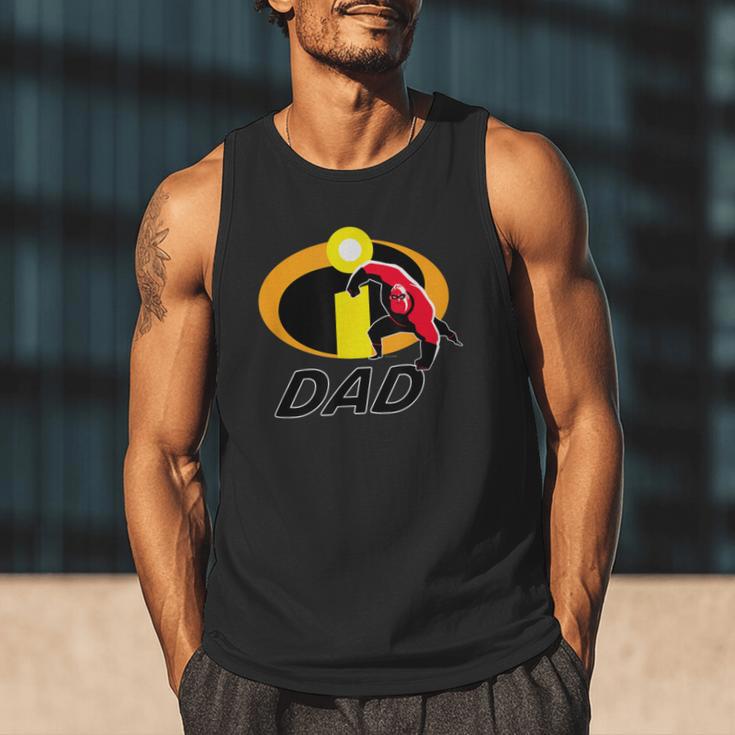 Disney And Pixar's The Incredibles Mr Incredible Dad Family Men Tank Top