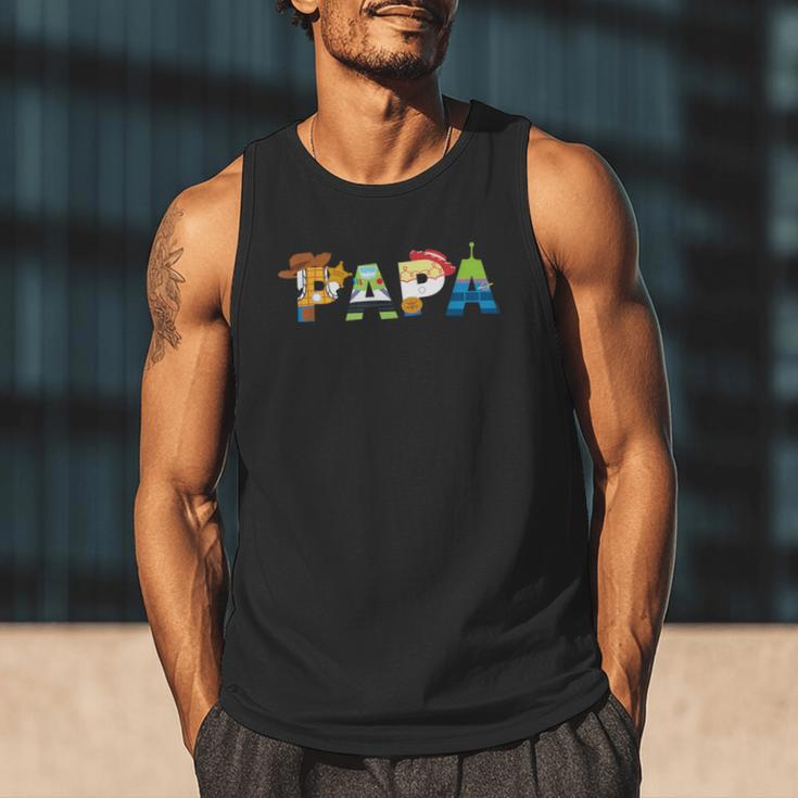 Disney And Pixar’s Toy Story Papa Father’s Day Dad Birthday Men Tank Top