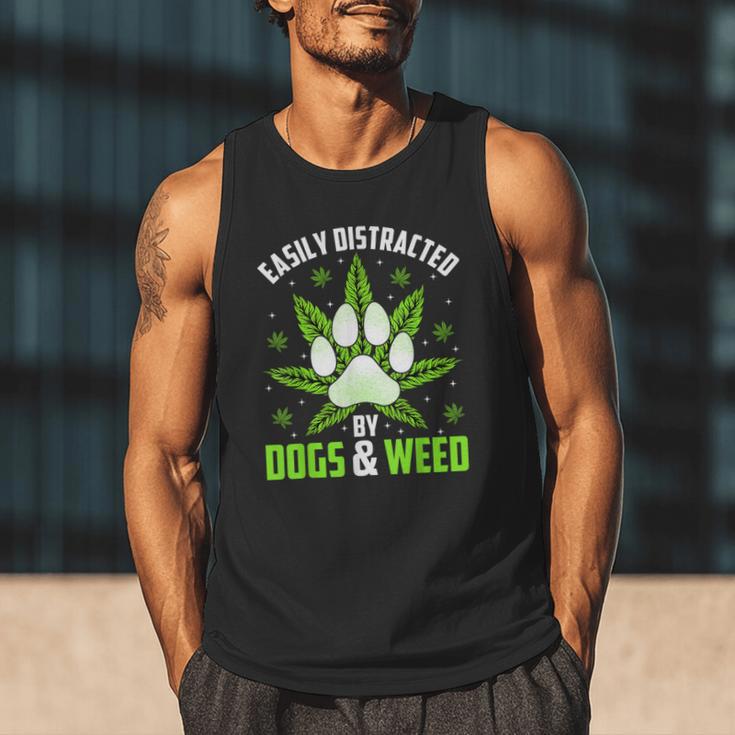 Dogs And Weed Dad Mom Dog Lover Cannabis Marijuana For Men Women Men Tank Top Dogs And Weed Dad Mom Dog Lover Cannabis Marijuana For Men Women Men Tank Top