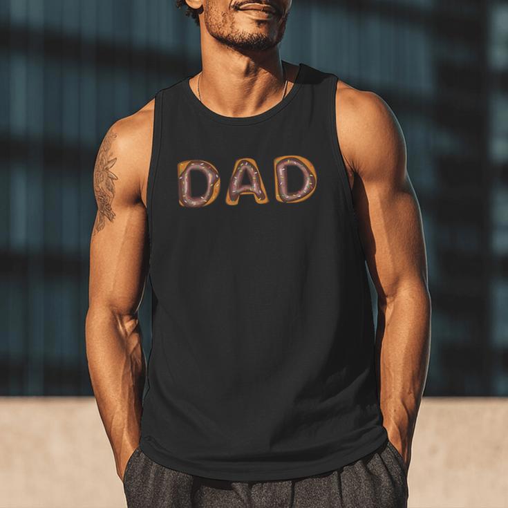 Donut Dad Donut Lover Father's Day For Dad Men Tank Top Donut Dad Donut Lover Father's Day For Dad Men Tank Top