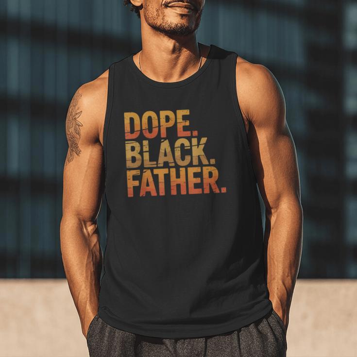 Dope Father African Pride Dad Papa Daddy Fathers Day Men Tank Top