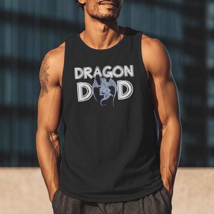 Dragon Dad Daddy Father's Day Dragon Men Tank Top