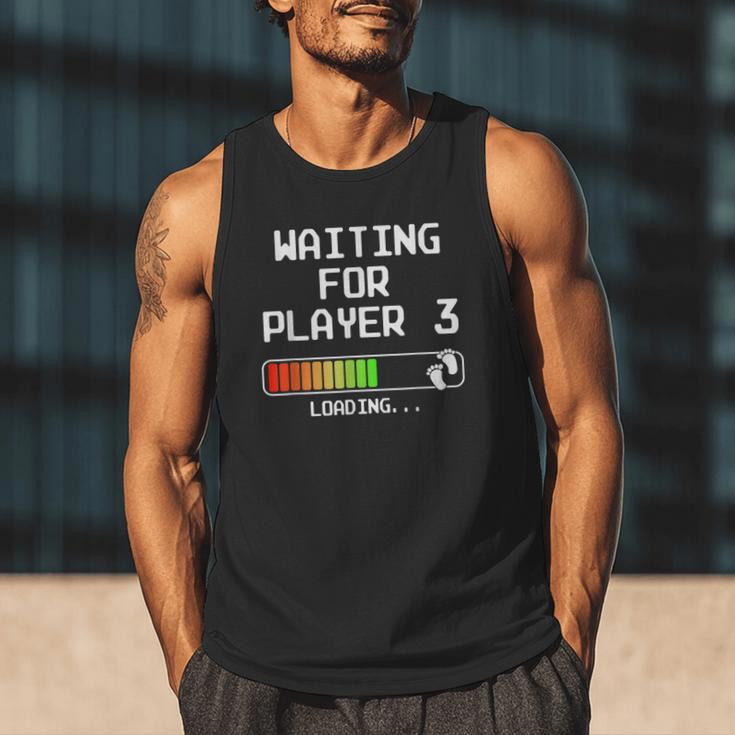 Expectant Dad To Be Gamer Pregnancy Announcement Player 3 Men Tank Top