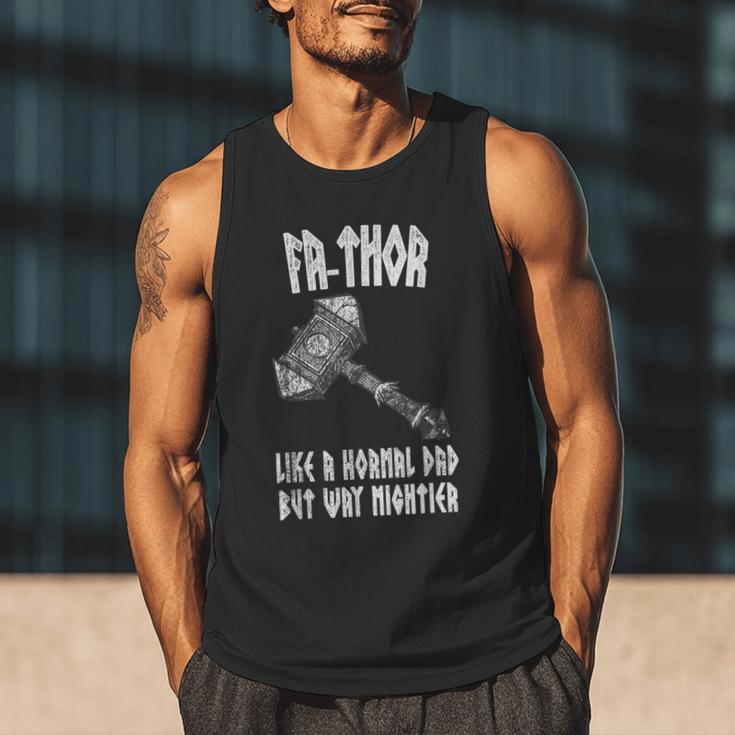 FA-Thor Like Dad Way Mightier Viking Father's Day Fathor Men Tank Top