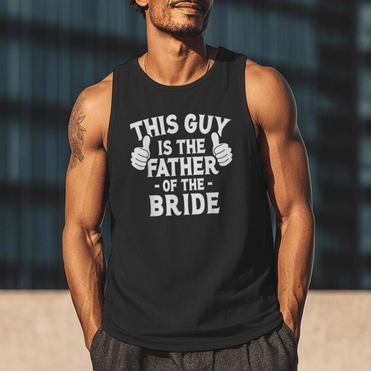 This Is The Father Of The Bride Wedding Marriage Bride Dad Men Tank Top