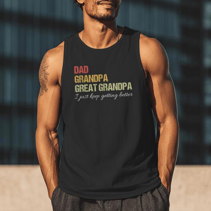 Fathers Day From Wife Son Kids Dad Grandpa Great Grandpa Men Tank Top Fathers Day From Wife Son Kids Dad Grandpa Great Grandpa Men Tank Top