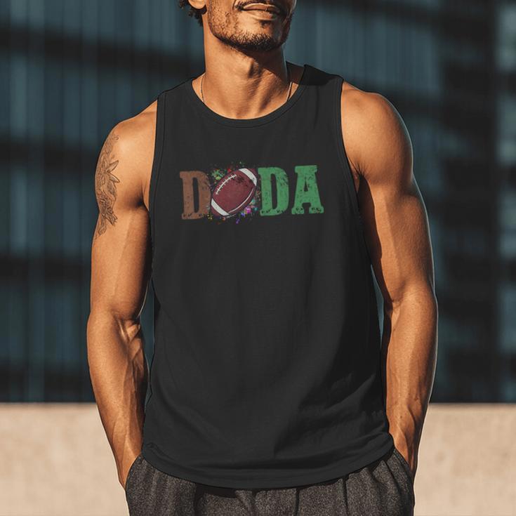 Football Dada 1st Birthday Men Tank Top