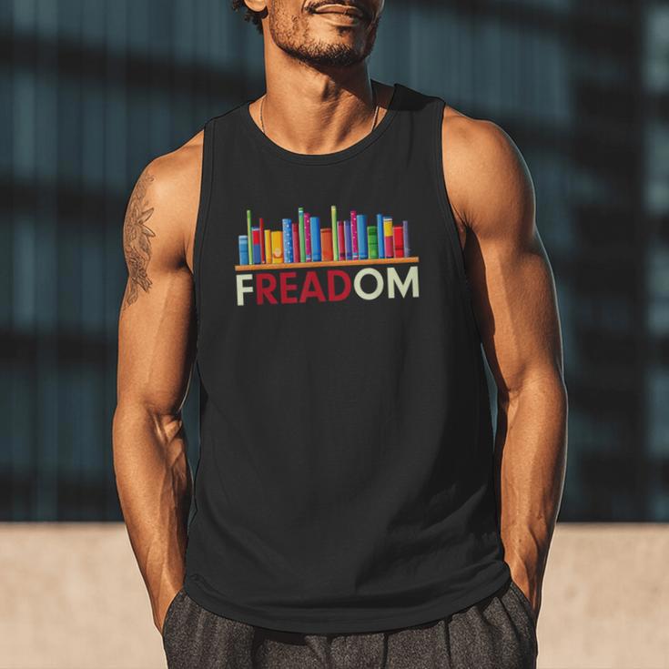 Freadom Anti-Banned Books – Read Banned Books Library Men Tank Top
