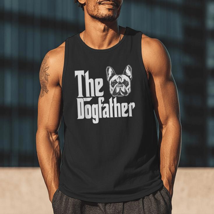French Bulldog Dog Dad Dogfather Dogs Daddy Father Men Tank Top