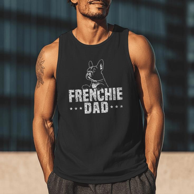 Frenchie Dad Lover Owner French Bulldog Father Daddy Papa Men Women Girls Kids Men Tank Top