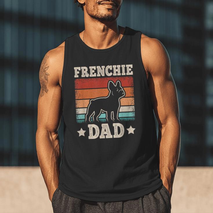 Frenchie Dad Retro French Bulldog Lover Daddy Men Men Tank Top