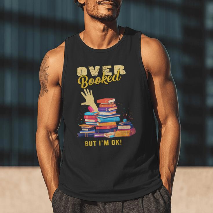 Fully Booked But I Am Ok Book Lover Reading Author Men Tank Top