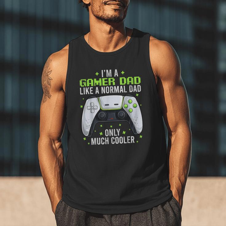 Gamer Dad Gaming Shirts Fathers Day Video Game Daddy Men Tank Top