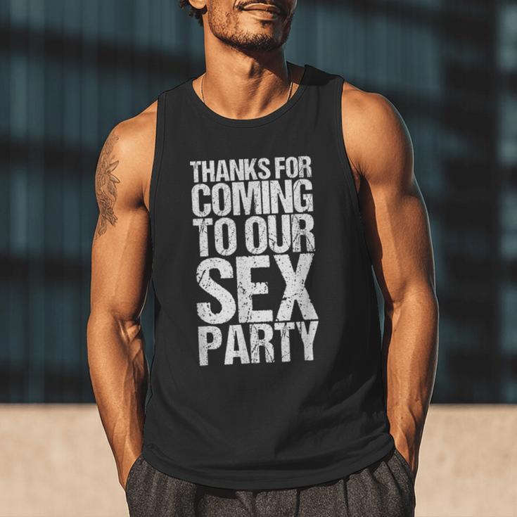 Gender Reveal Mum Dad Party Men Tank Top