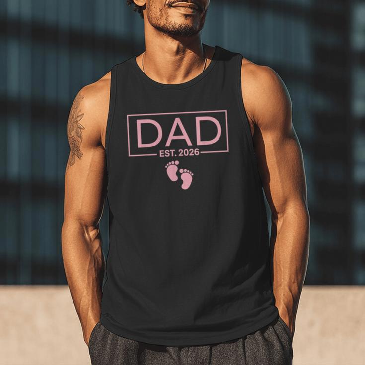 Girl Dad Est 2026 To Be First Time Girl Dad New Daddy Men Tank Top Girl Dad Est 2026 To Be First Time Girl Dad New Daddy Men Tank Top