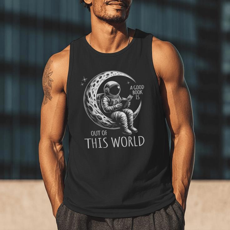 A Good Book Is Out Of This World Kids Reading Imagination Men Tank Top A Good Book Is Out Of This World Kids Reading Imagination Men Tank Top