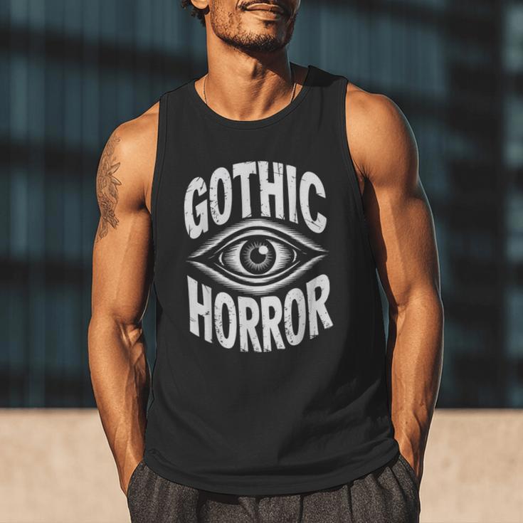 Gothic Classic Horror Thriller Book Movie Film Halloween Men Tank Top Gothic Classic Horror Thriller Book Movie Film Halloween Men Tank Top