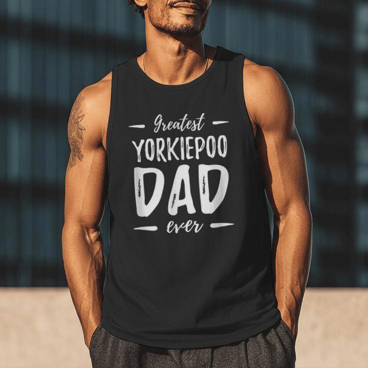 Greatest Yorkiepoo Dog Dad Idea Men Women Men Tank Top