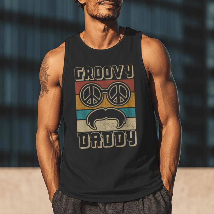 Groovy Daddy 60s Outfit 70s Themed Party Costume Dad Hippie Men Tank Top
