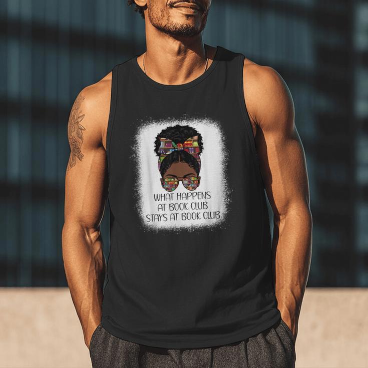 What Happens At Book Club Stays At Book Club Black Women Men Tank Top What Happens At Book Club Stays At Book Club Black Women Men Tank Top