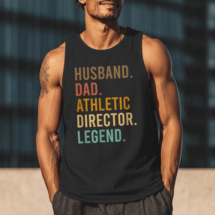 Husband Dad Athletic Director Legend Athletic Directors Men Tank Top