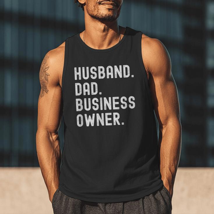 Husband Dad Business Owner CEO Entrepreneur Men Men Tank Top