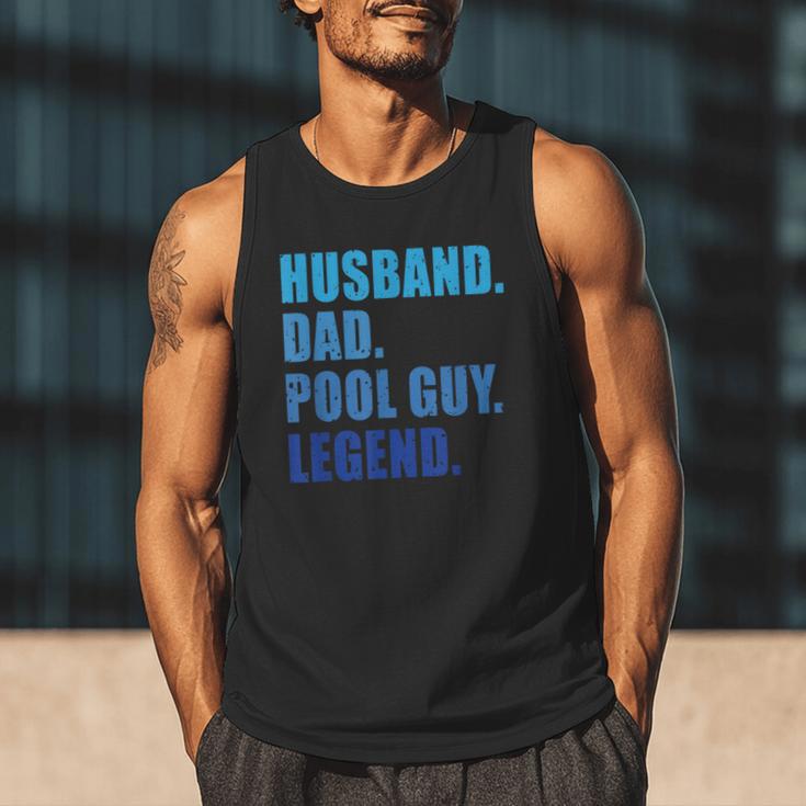 Husband Dad Pool Guy Legend Men Men Tank Top Husband Dad Pool Guy Legend Men Men Tank Top