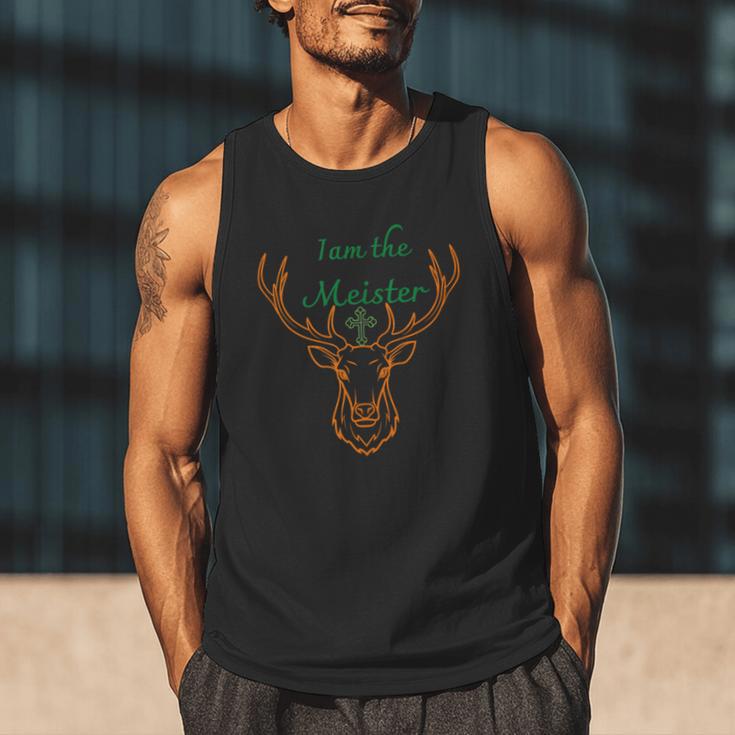 IAM The Meister Jaegermeister Dad Mom Deer Men Tank Top