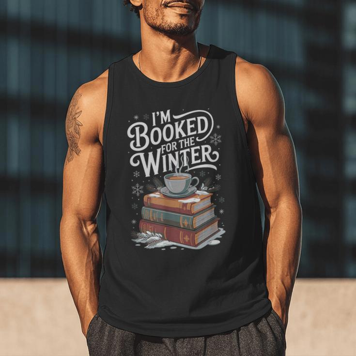 I'm Booked For The Winter Book Lover Men Tank Top