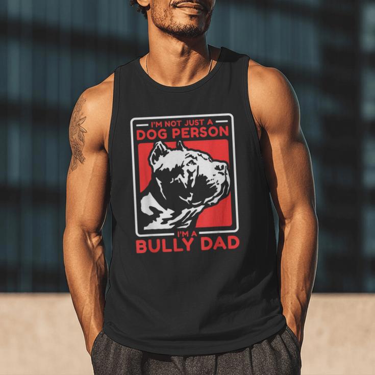 I'm A Bully Dad Dog Owner American Bully Men Tank Top