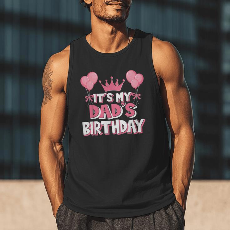 It's My Dad's Birthday Celebration Small Men Tank Top